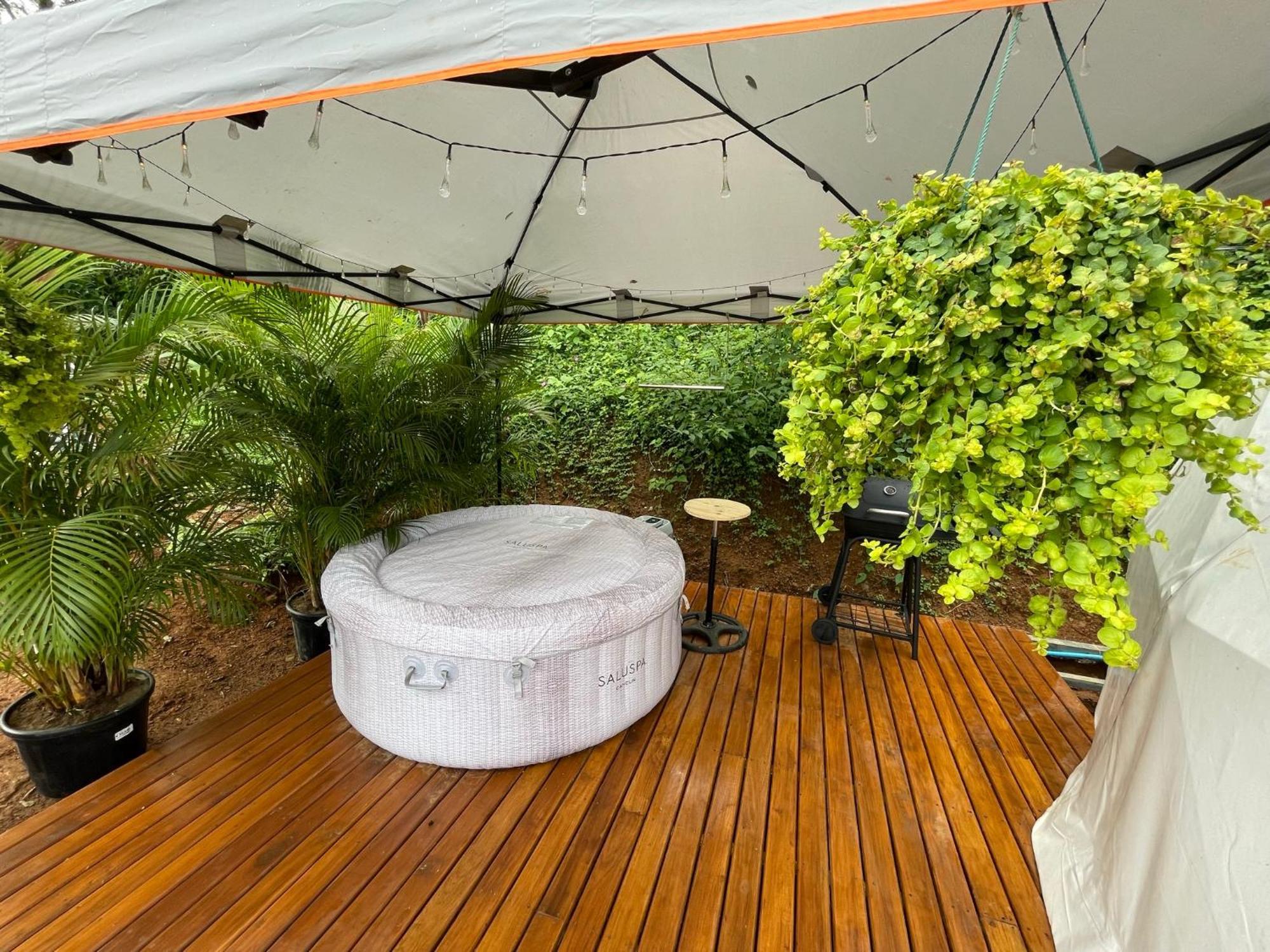 La Comarca River Glamping Dome Near Manuel Antonio Kültér fotó
